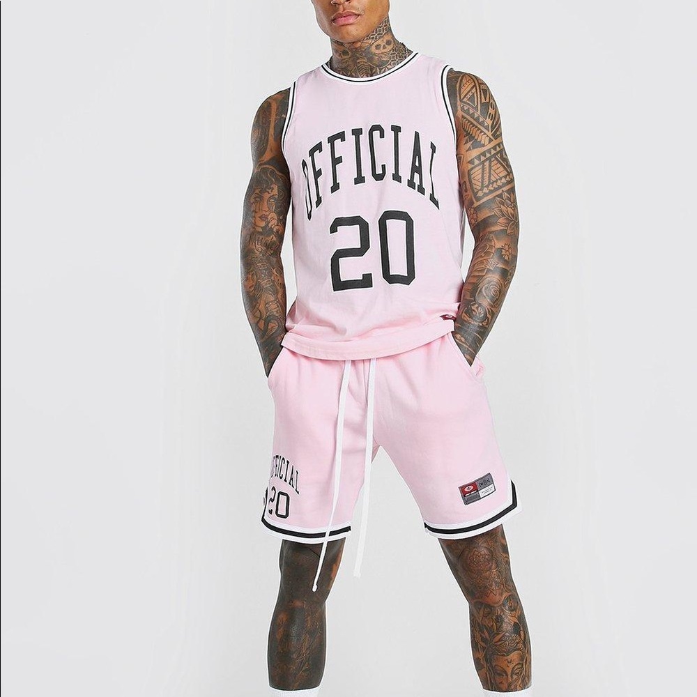 BooHoo basketball Mesh Set